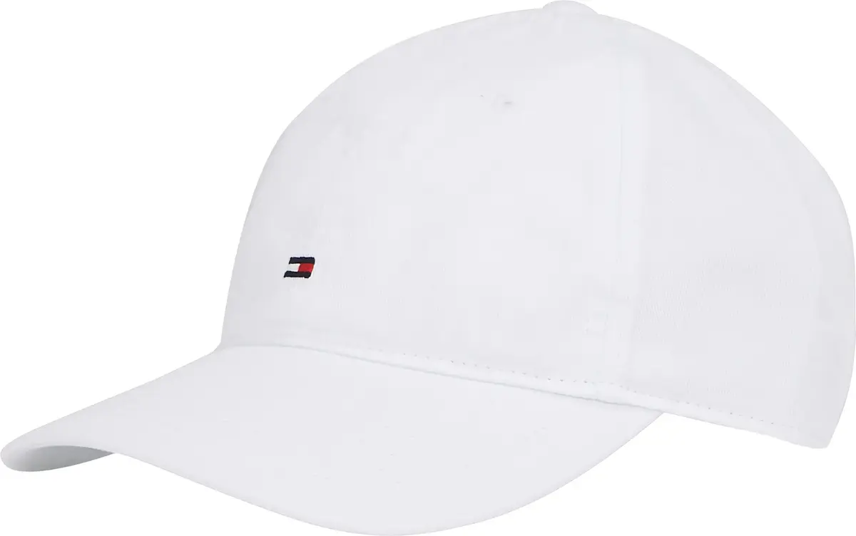 Tommy Hilfiger TH FLAG SOFT 6 PANEL, YCF Beyaz Erkek Şapka