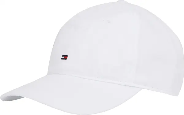Tommy Hilfiger TH FLAG SOFT 6 PANEL, YCF Beyaz Erkek Şapka