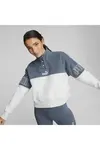 Puma Power Winterized Half-Placket Crew Lacivert Kadın Polar Sweatshirt