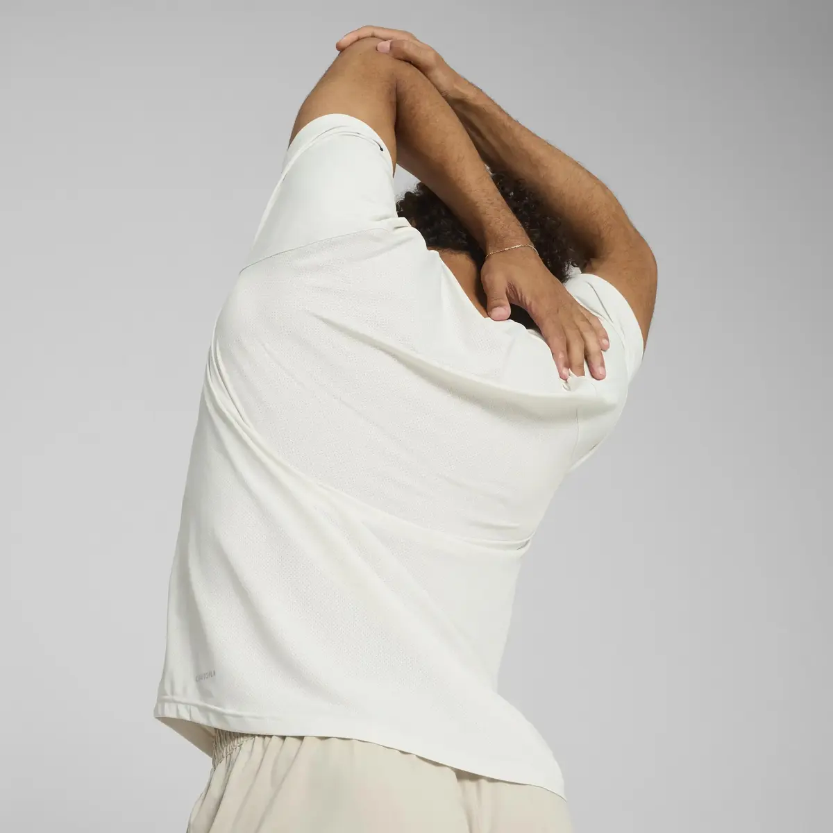 Puma CLOUDSPUN SOFT BREATHABLE T Beyaz Erkek T-Shirt