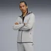 Puma EVOSTRIPE FZ Hoodie DK Gri Erkek Fermuarlı Üst