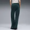 Puma ESS ELEVATED Velour Pant Yeşil Kadın Eşofman Altı