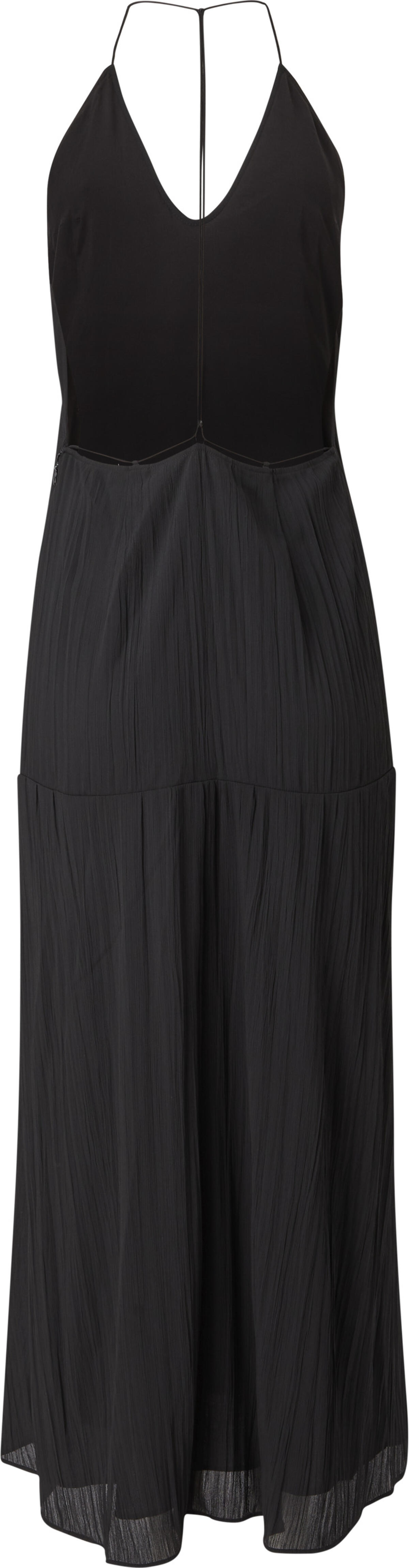 Calvin Klein SUMMER TEXTURED SLI Kadın Siyah Elbise