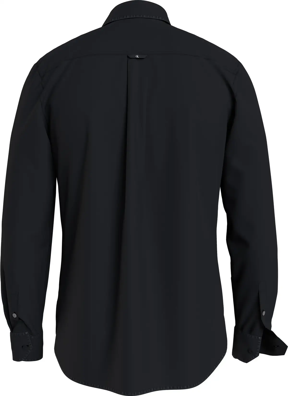 Calvin Klein MONOGRAM BADGE SHIRT Erkek Siyah Gömlek