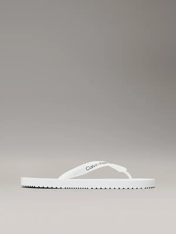 Calvin Klein BEACH SANDAL TRANSPA, 01W Beyaz Erkek Terlik