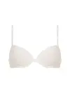 Calvin Klein PUSH UP PLUNGE Krem Destekli Dekolte Sütyeni