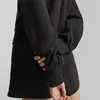 Puma WARDROBE ESS Cropped Hoodie Siyah Kadın Hoodie