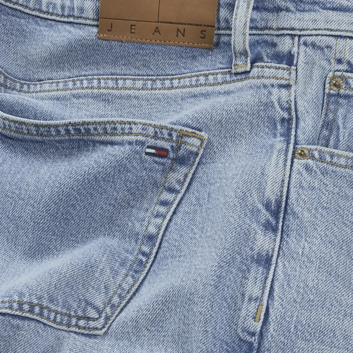 Tommy Hilfiger OTIS REGULAR STR BI0, 1AB Mavi Erkek Jean Pantolon