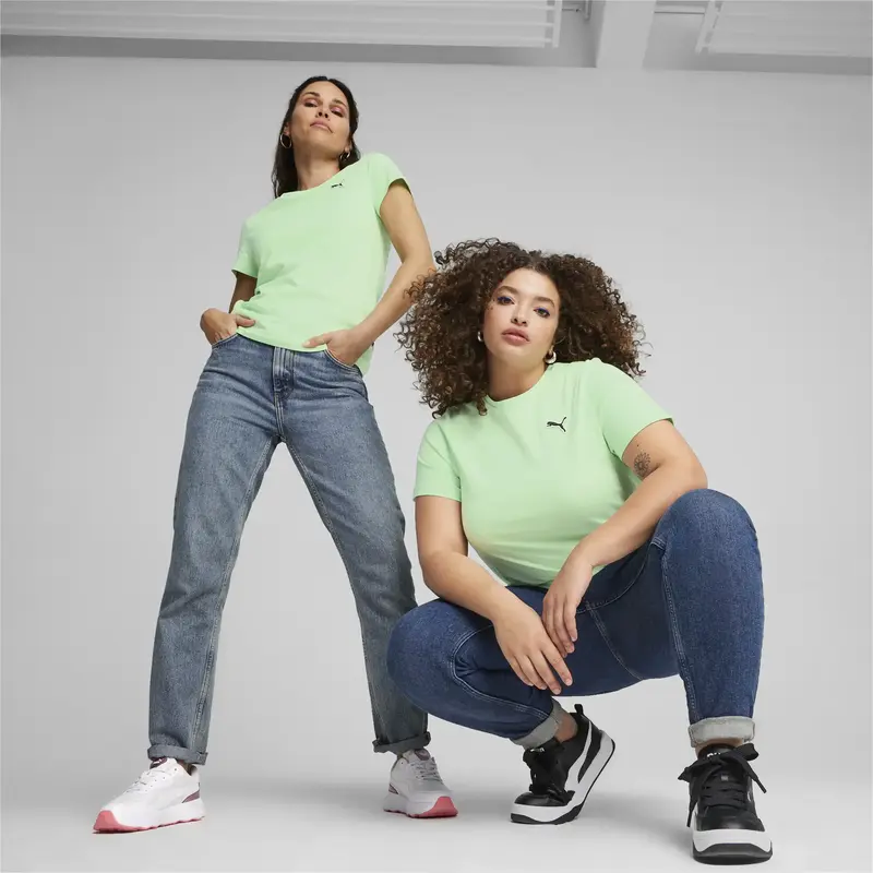 Puma BETTER ESSENTIALS Tee Yeşil Kadın T-Shirt