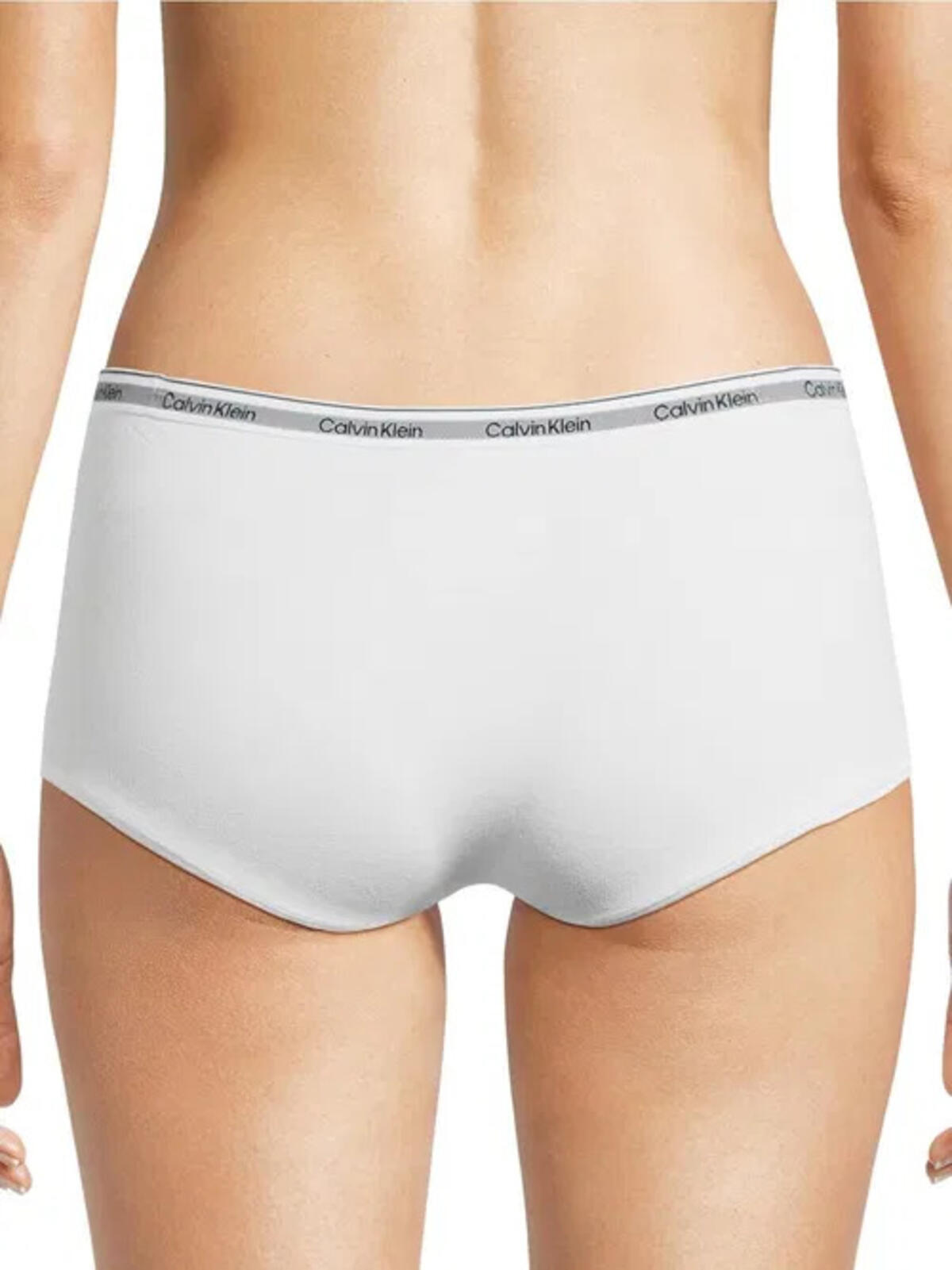 Calvin Klein BOYSHORT, 100 Kadın Beyaz Boxer
