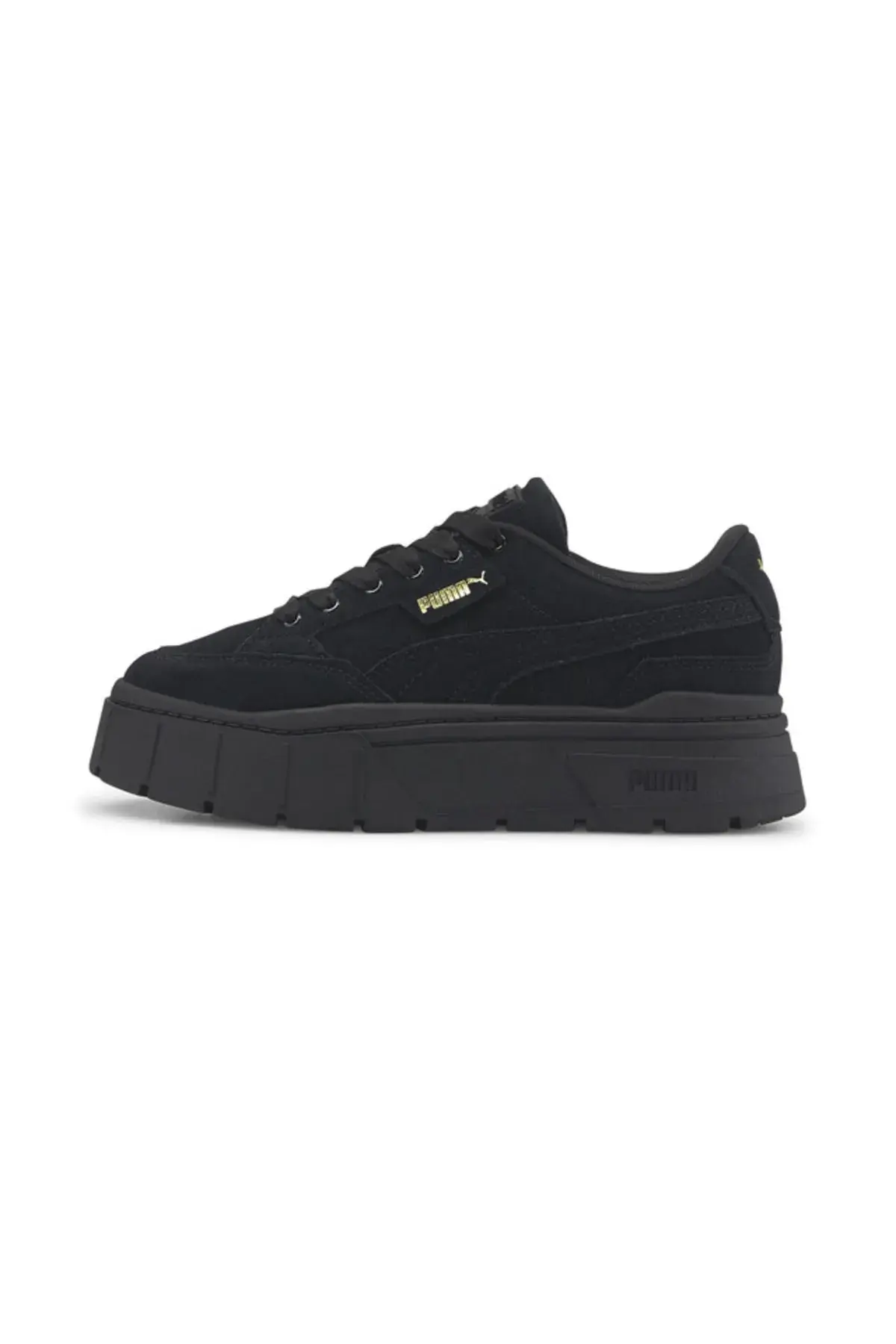 Puma Mayze Stack Suede Wns Siyah Kadın Günlük Spor Ayakkabı