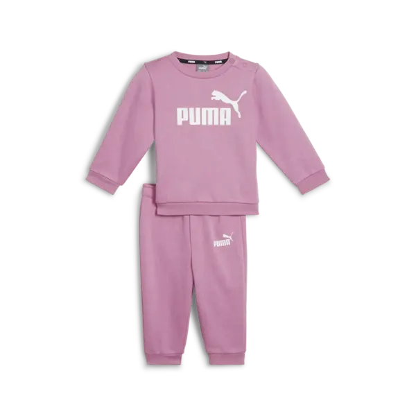 Puma Minicats ESS Crew Jogger Pembe Bebek Eşofman Takımı