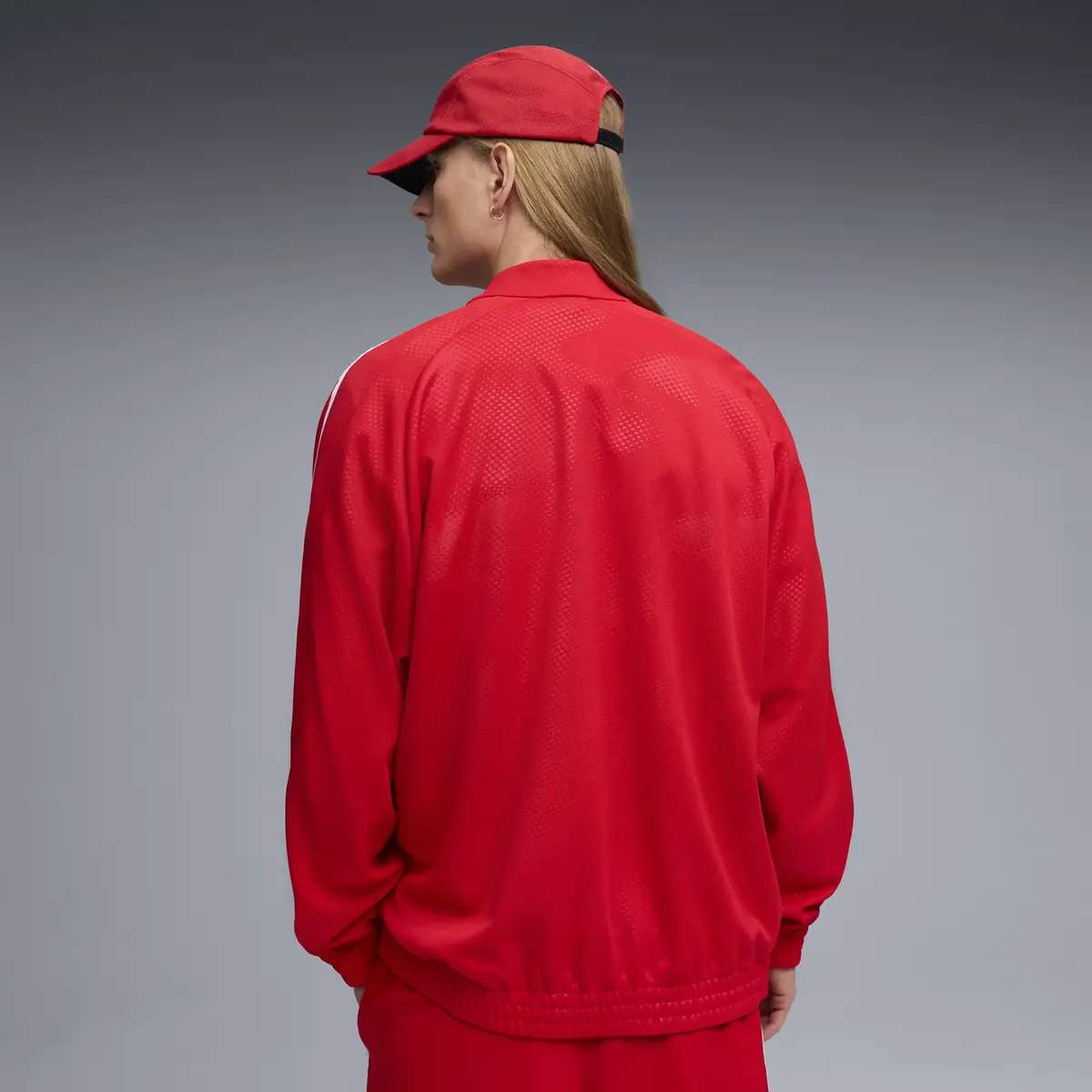 PUMA Ferrari T7 Oversized Jkt Kırmızı Erkek Ceket