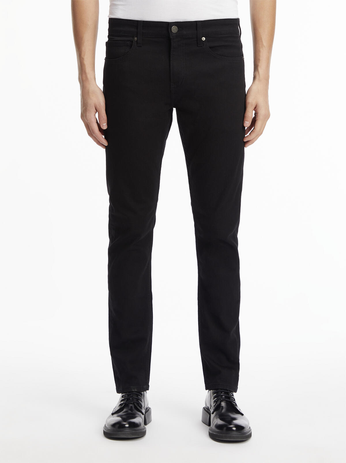 Calvin Klein SLIM FIT INFINITE BL Erkek Siyah Kot Pantolon