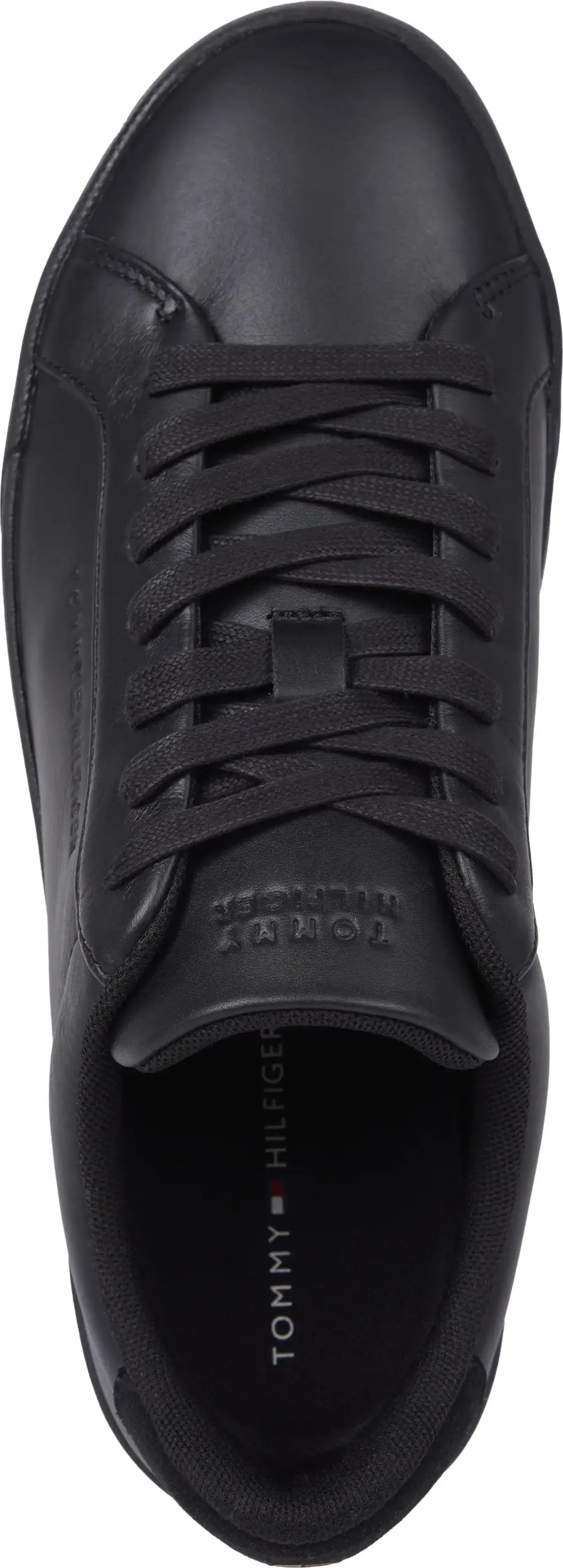 Tommy Hilfiger TH COURT BETTER LTH, BDS Siyah Erkek Spor Ayakkabı & Sneaker