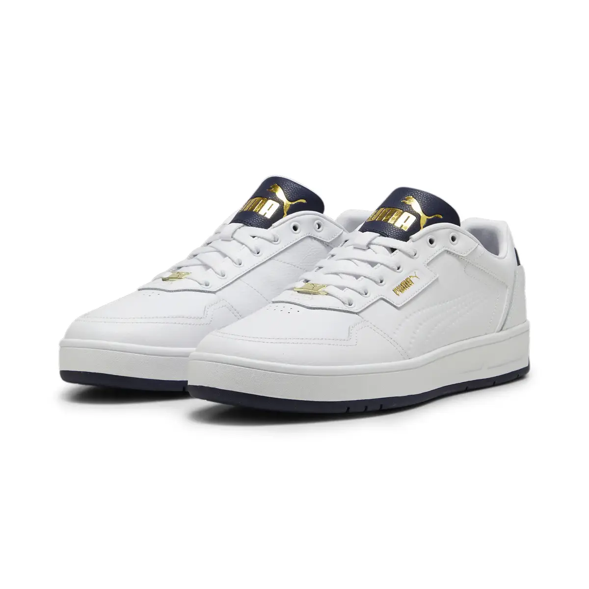 Puma Court Classic Lux Beyaz Erkek Günlük Spor Ayakkabı