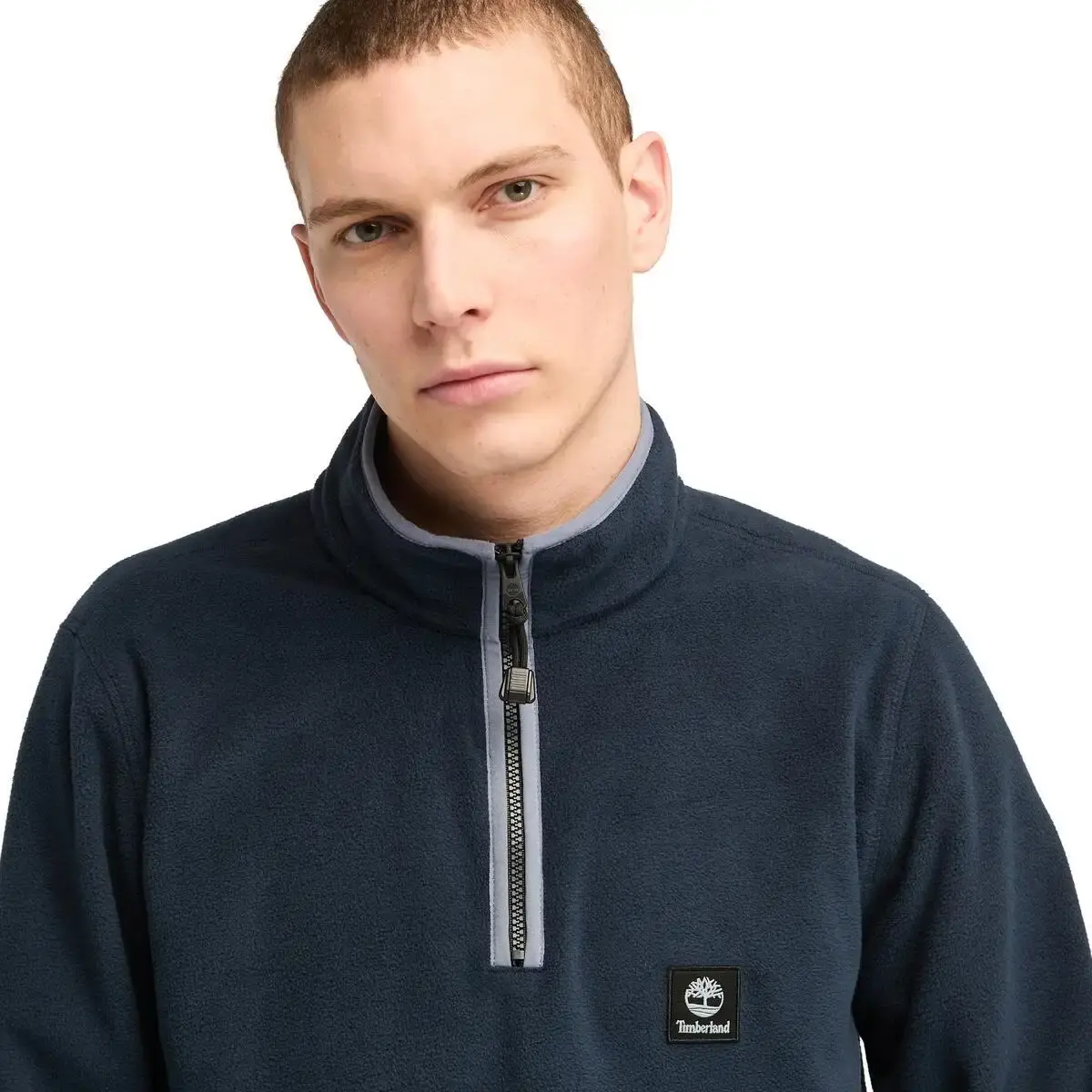 Timberland 1/4 Zip Polar Fleece Lacivert Erkek Sweatshirt