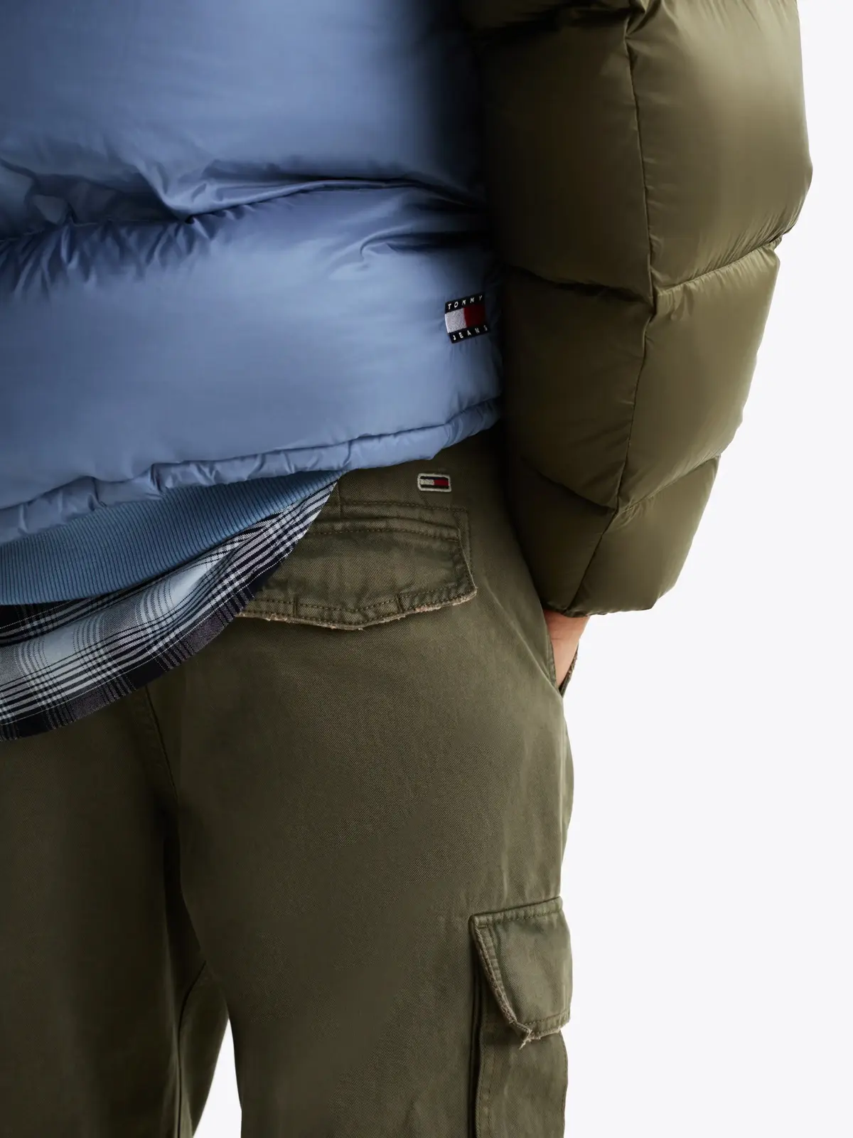 Tommy Hilfiger TJM JAIMIE COTTON CA Erkek Yeşil Pantolon