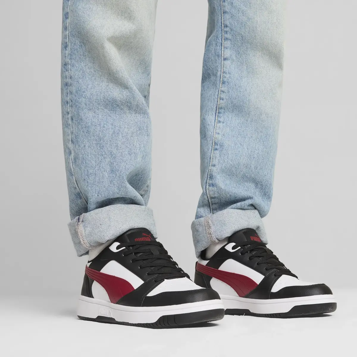 Puma Rebound v6 Low Beyaz Unisex Günlük Spor Ayakkabı