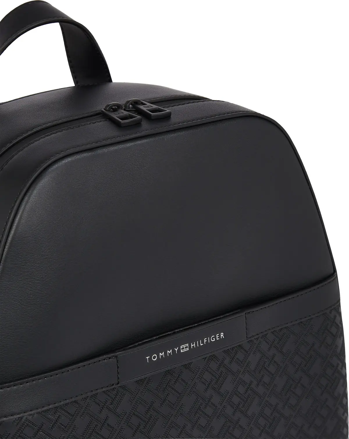 Tommy Hilfiger TH MONOGRAM BACKPACK, BDS Siyah Erkek Çanta & Cüzdan