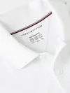 Tommy Hilfiger PERFORMANCE PIQUE RE, YBR Beyaz Erkek T-Shirt & Polo