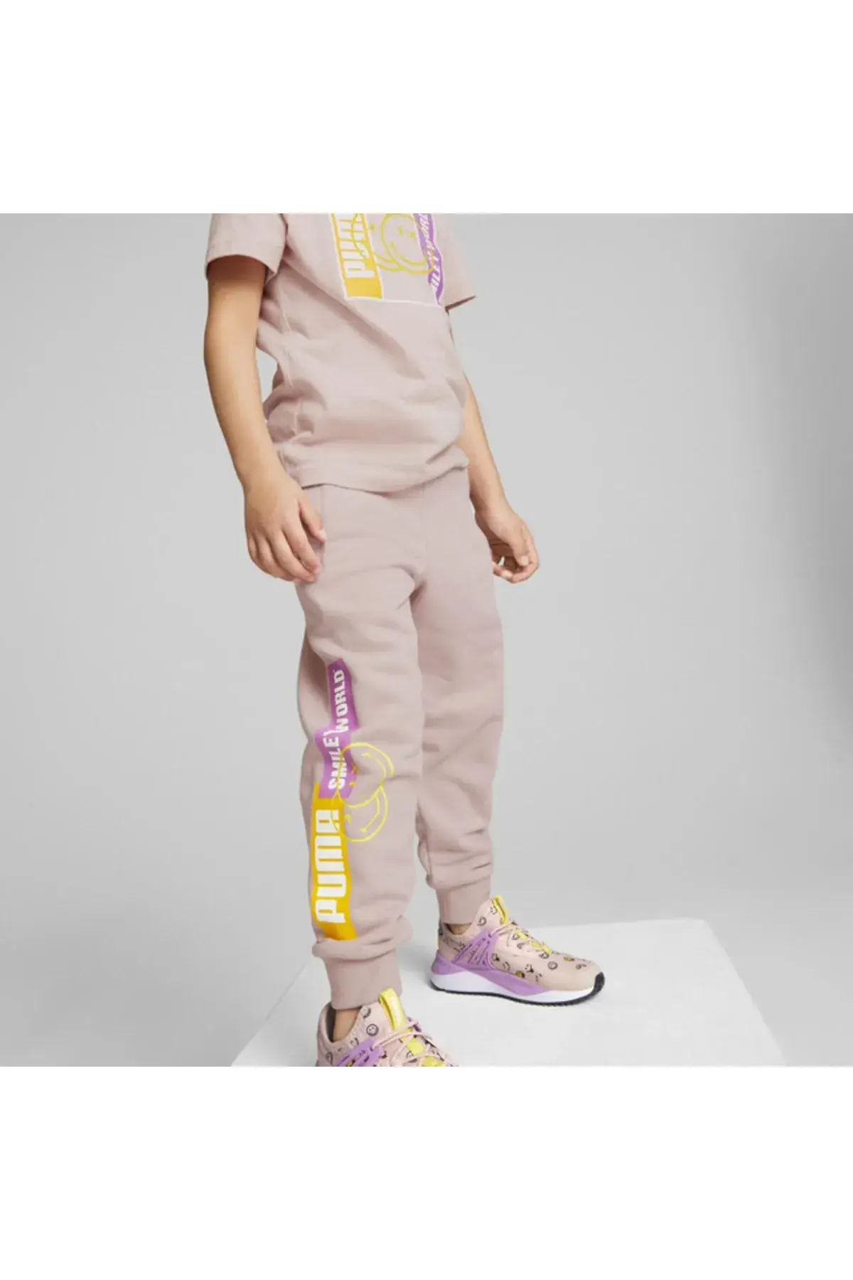 Puma X Sw Sweatpants Tr Cl Rose Quartz Erkek Çocuk Eşofman Altı