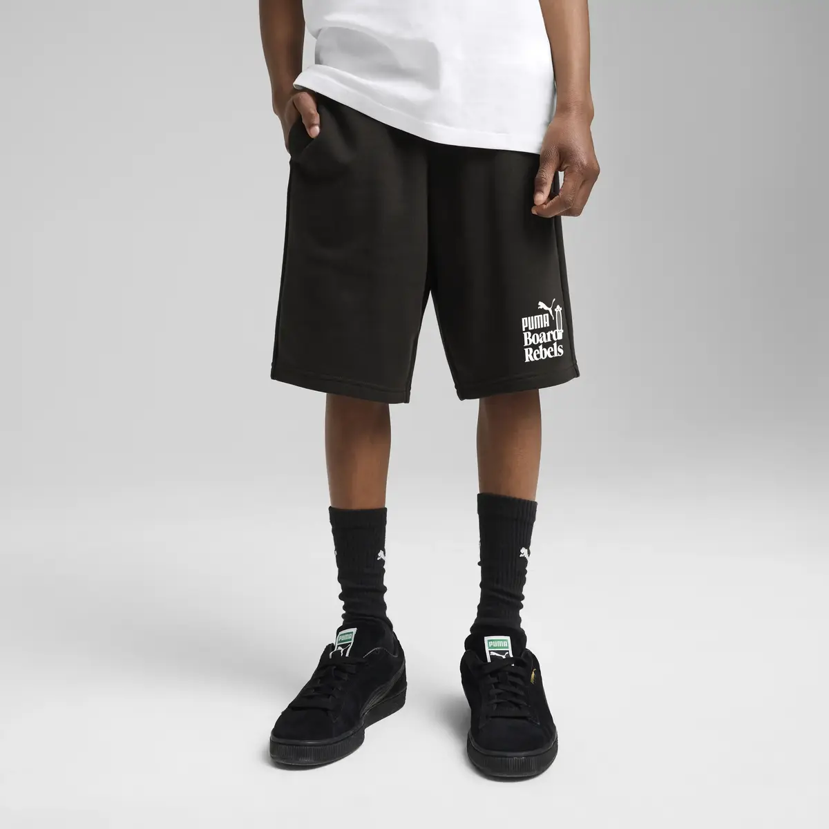 Puma MID90S Long Shorts Siyah Unisex Şort