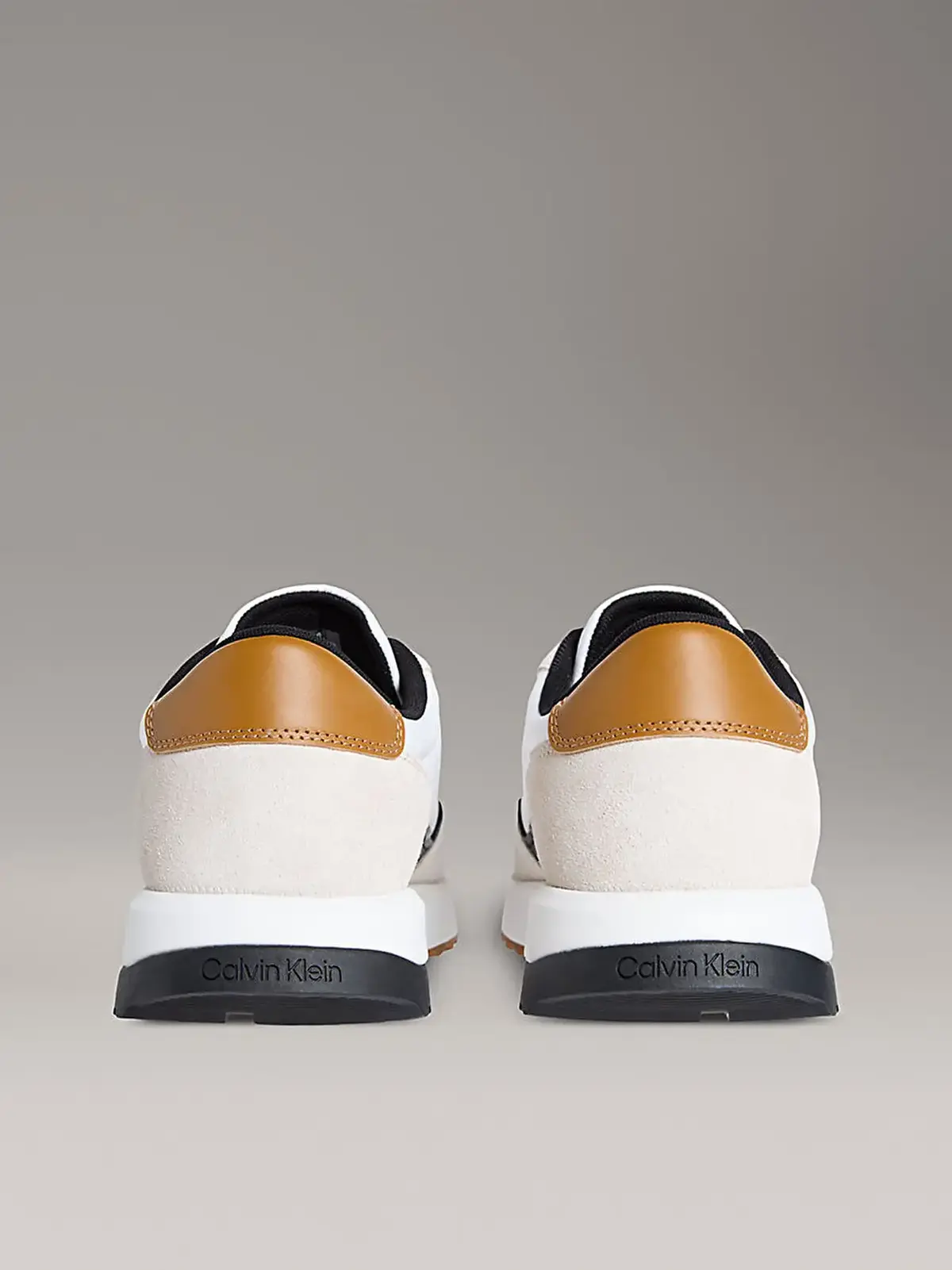 Calvin Klein LOW TOP LACE UP REPREVE MIX Bej Erkek Günlük Spor Ayakkabı