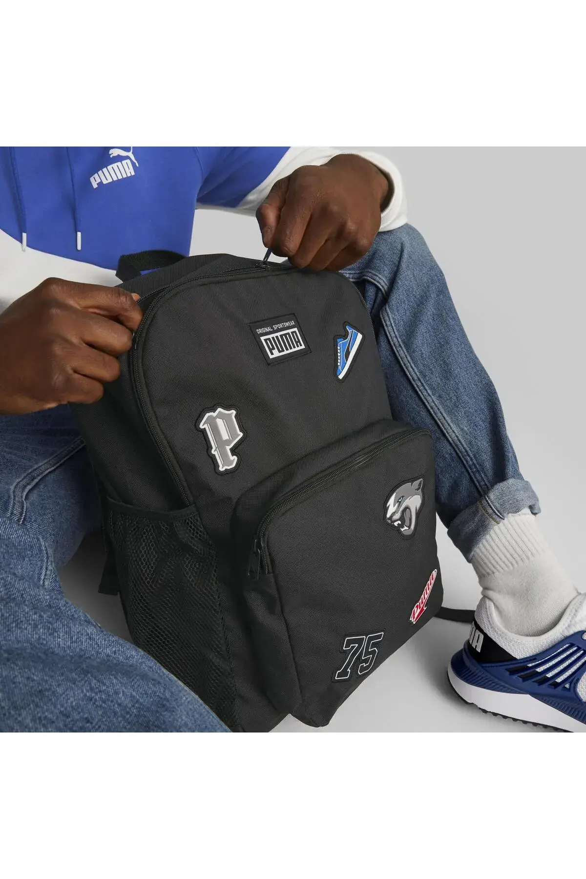 Puma Patch Backpack Siyah Unisex Sırt Çantası