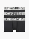 Calvin Klein LOW RISE TRUNK 3PK Erkek Siyah Boxer Set
