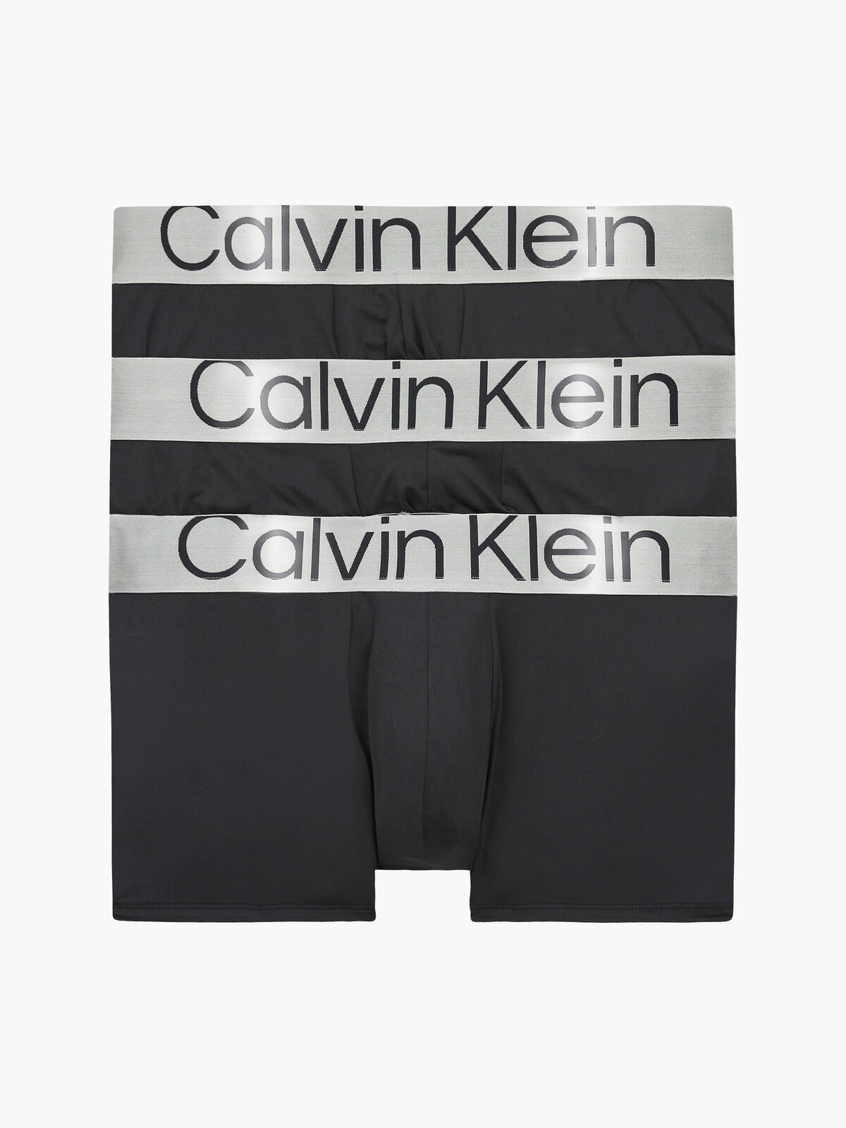 Calvin Klein LOW RISE TRUNK 3PK Erkek Siyah Boxer Set