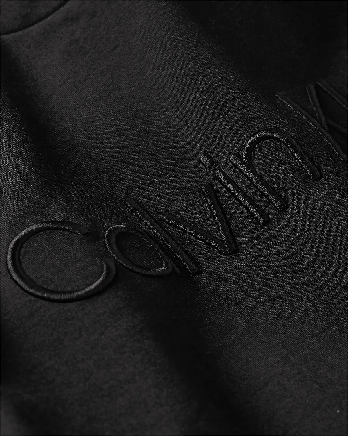 Calvin Klein TONAL EMBROIDERY SWE Kadın Siyah Sweatshirt
