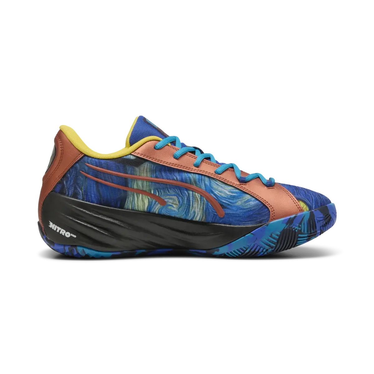Puma All-Pro Nitro  Dylan Exhibit Lacivert Unisex Basketbol Ayakkabısı