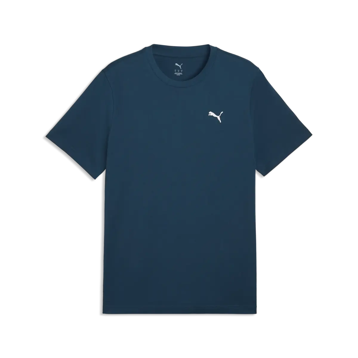 Puma WARDROBE ESS Tee Mavi Erkek T-Shirt