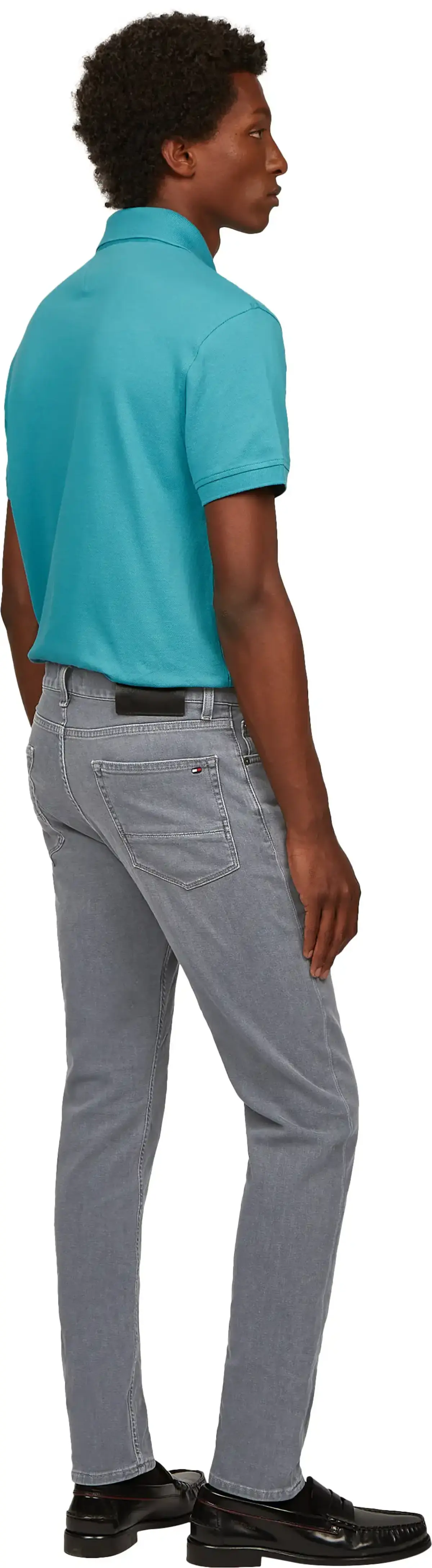 Tommy Hilfiger SLIM BLEECKER SSTR E, 1B1 Gri Erkek Jean Pantolon