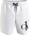 Calvin Klein MEDIUM DRAWSTRING Erkek Beyaz Deniz Şortu