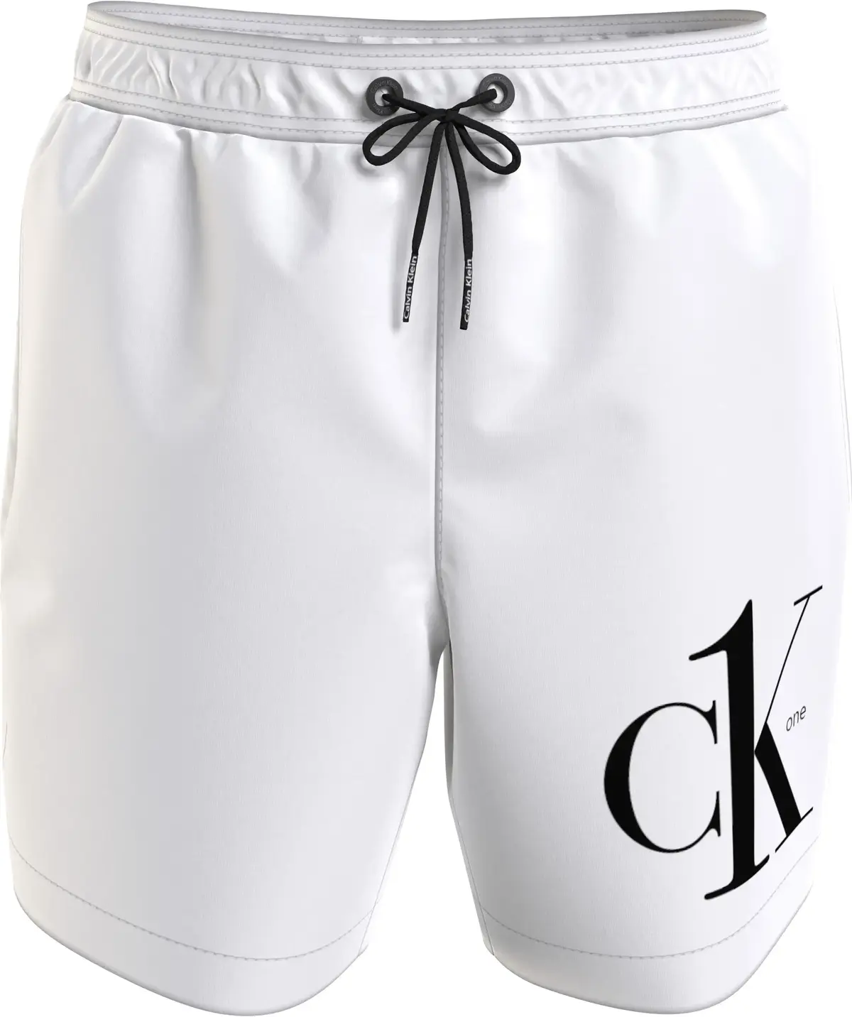 Calvin Klein MEDIUM DRAWSTRING Erkek Beyaz Deniz Şortu
