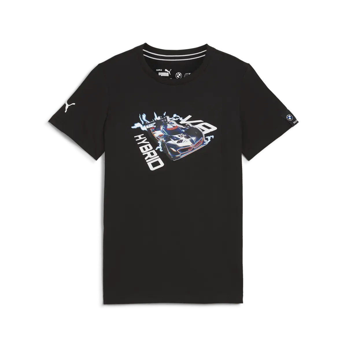 Puma BMW MMS KIDS CAR GRAPHIC TEE Siyah Unisex T-Shirt & Polo