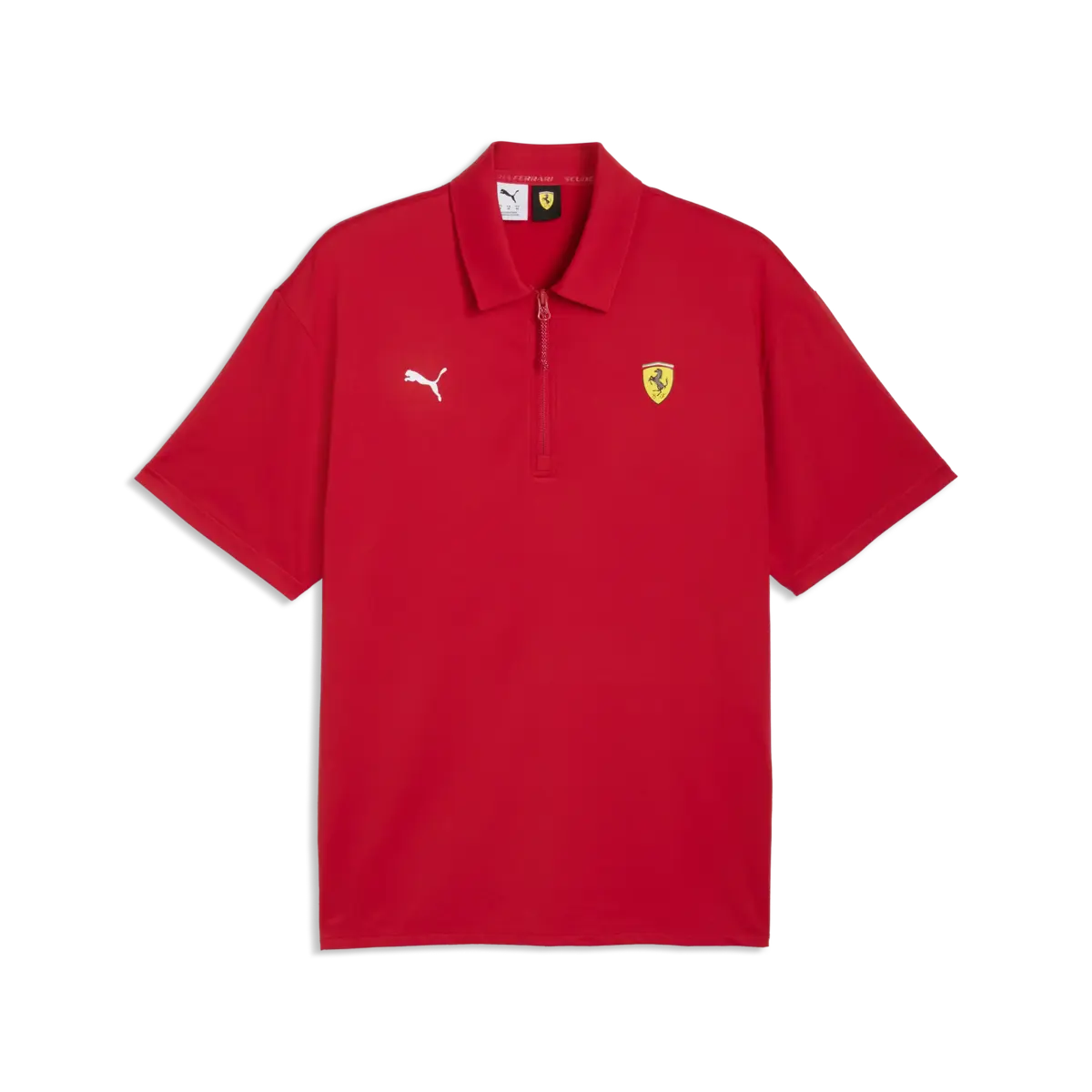 Puma Ferrari Cloudspun Polo Kırmızı Erkek Polo T-Shirt