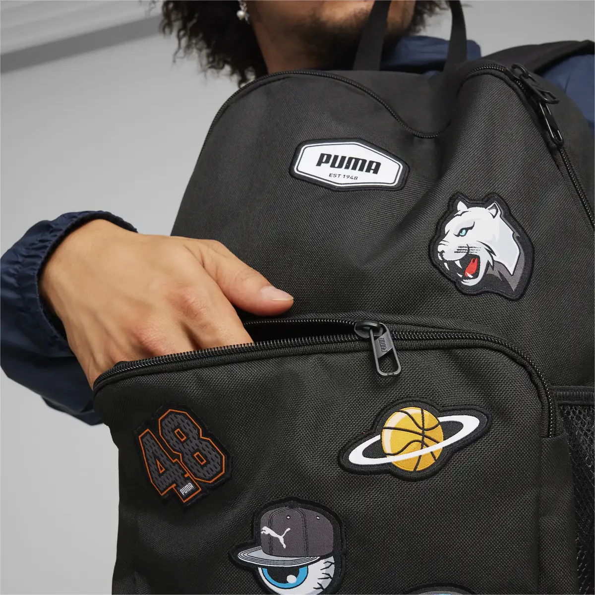 Puma Patch Backpack Siyah Unisex Sırt Çantası