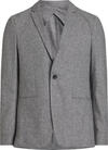 Calvin Klein TWO TONE FLANNEL BLA Erkek Gri Blazer