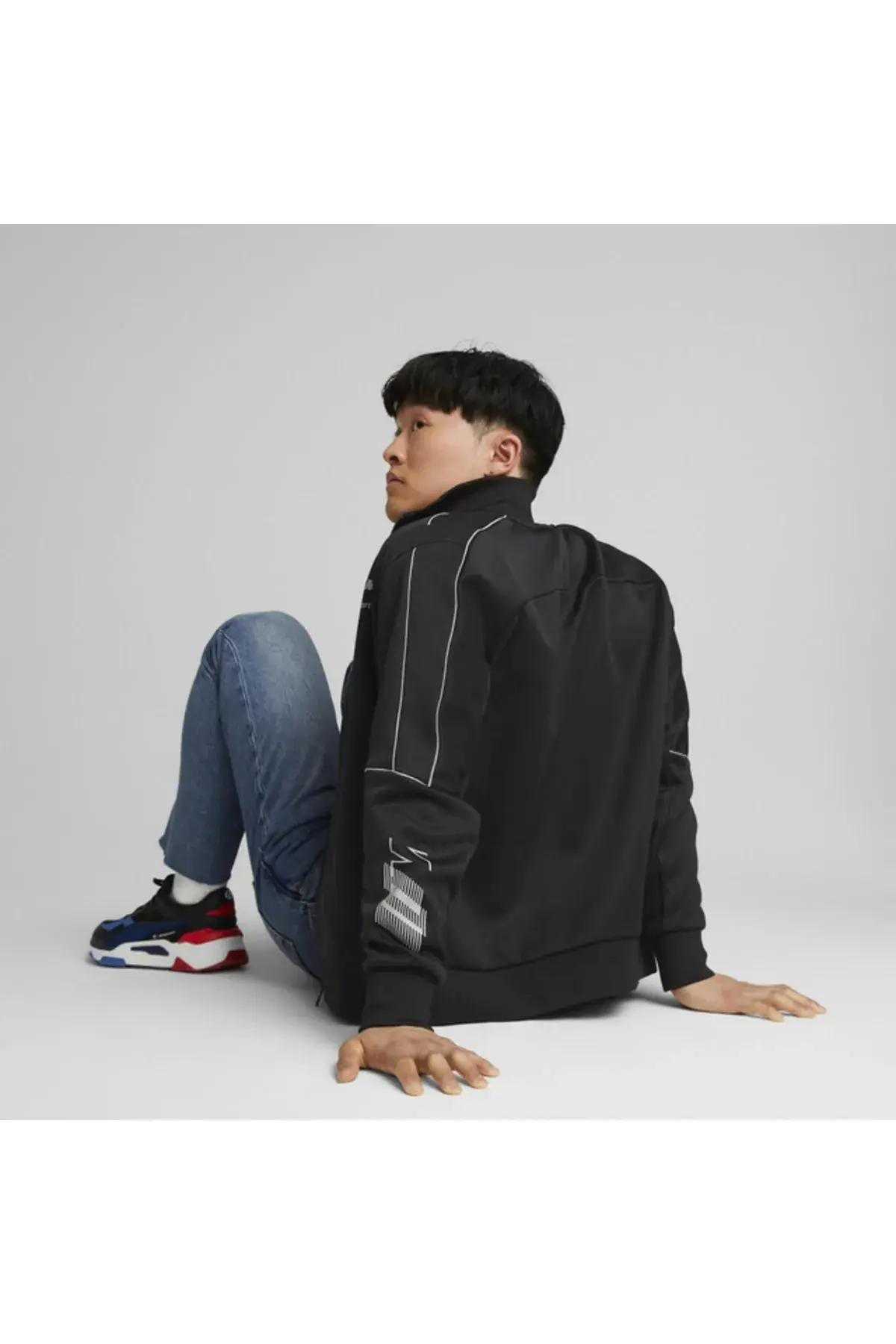 Puma Bmw Mms Mt7 Track Jacket Siyah Erkek Track Jacket