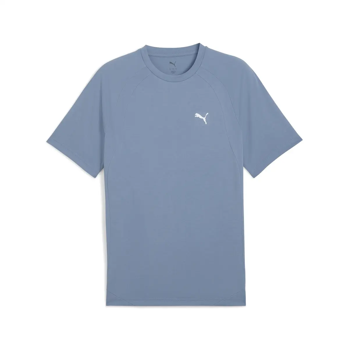 Puma EVOSTRIPE Tee Mavi Erkek T-Shirt