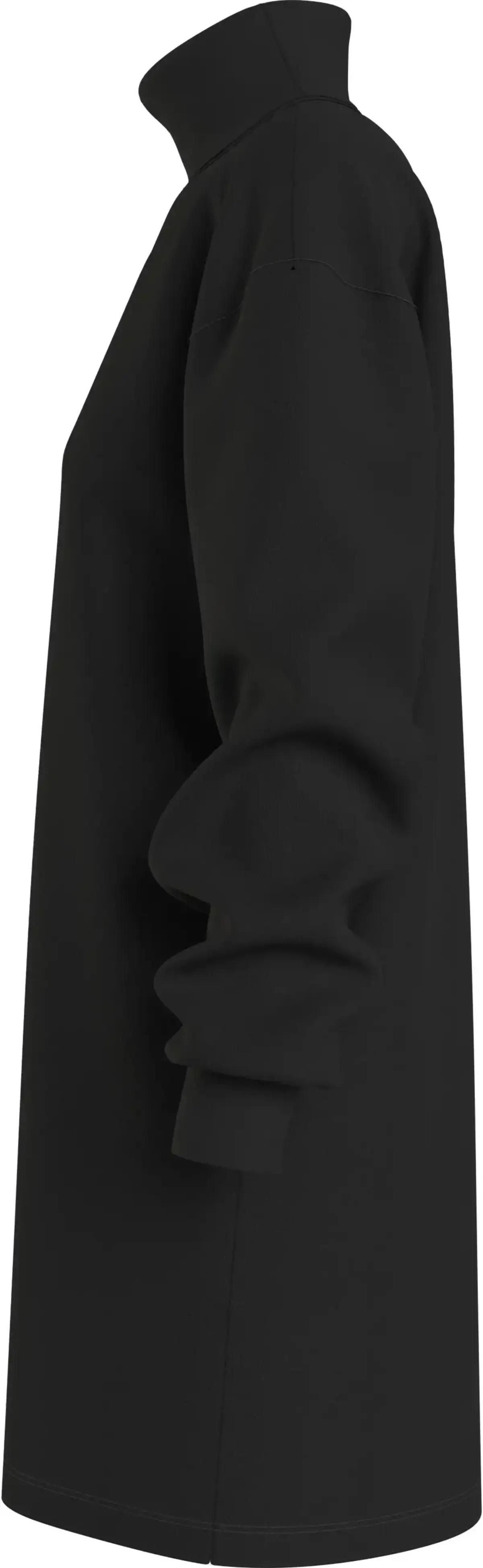 Calvin Klein MONOLOGO ROLL NECK D Kadın Siyah Elbise