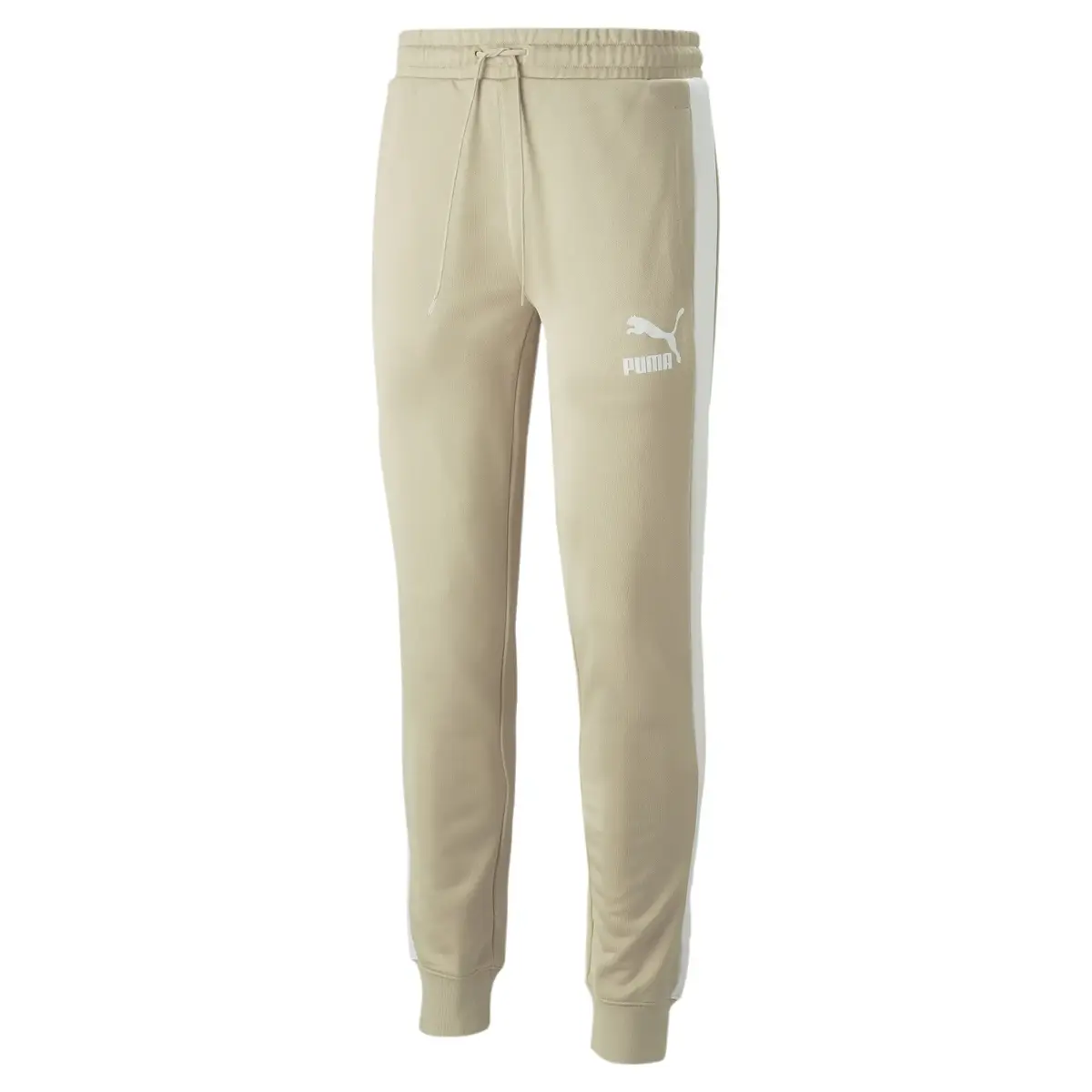 Puma T7 ICONIC Track Pants Erkek Bej Eşofman Altı