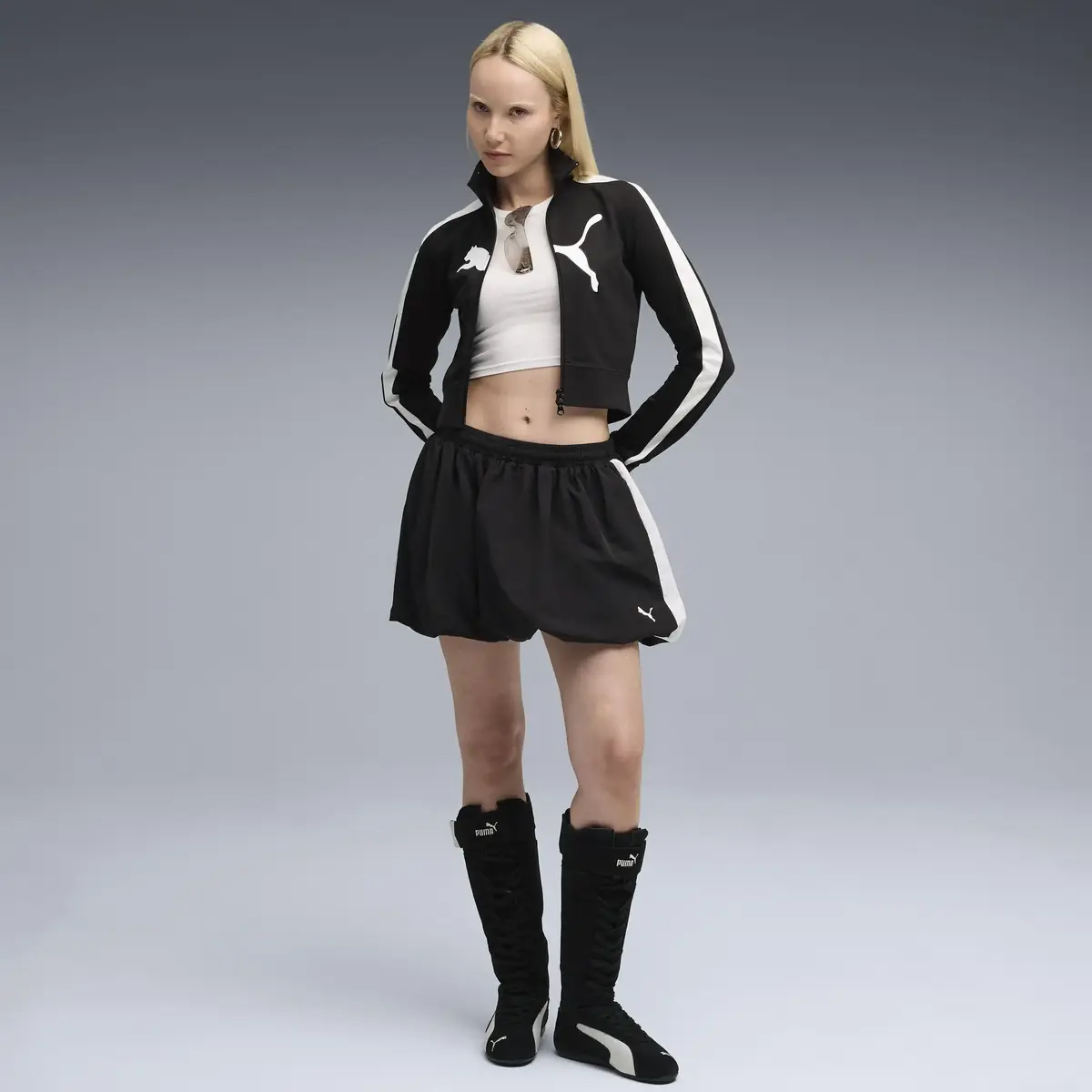 Puma FUTURE.PUMA.ARCHIVE Jacket Siyah Kadın Ceket