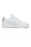 Puma Carina 2.0 Pop Up Metallics Beyaz Kadın Günlük Spor Ayakkabı