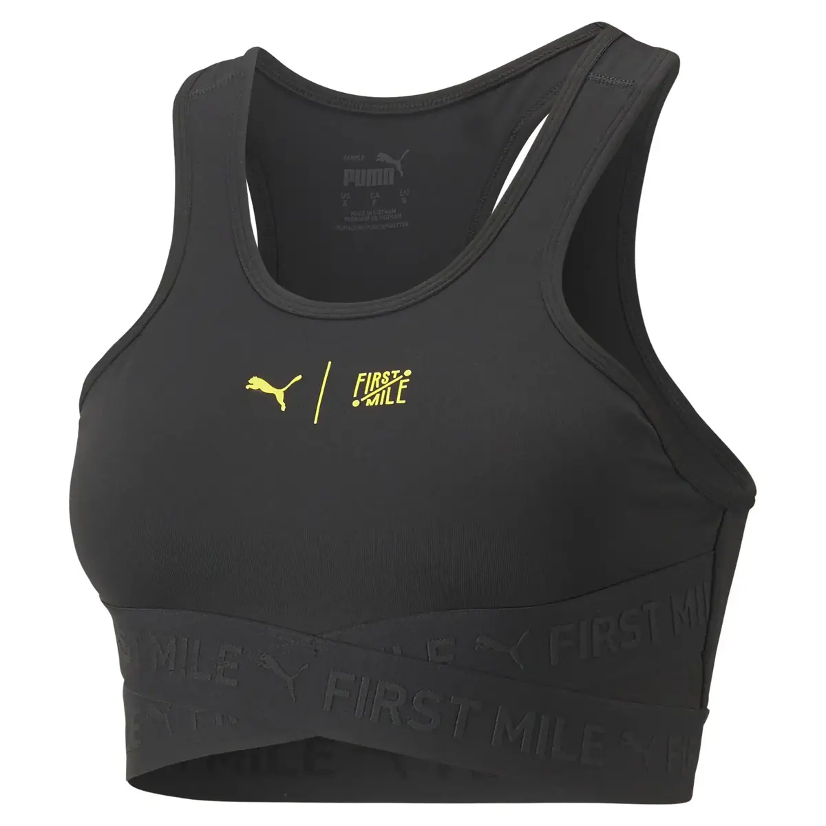 Puma W First Mile High Impact Siyah Kadın Spor Sütyeni