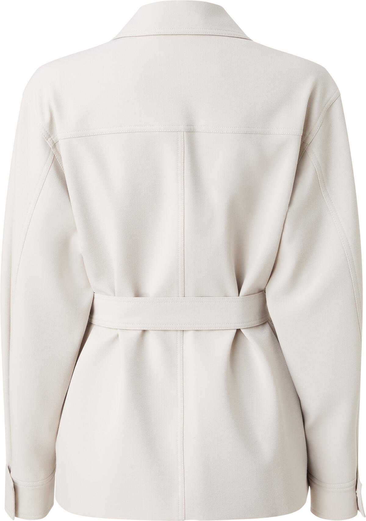 Calvin Klein VISCOSE CREPE FIELD Kadın Krem Blazer