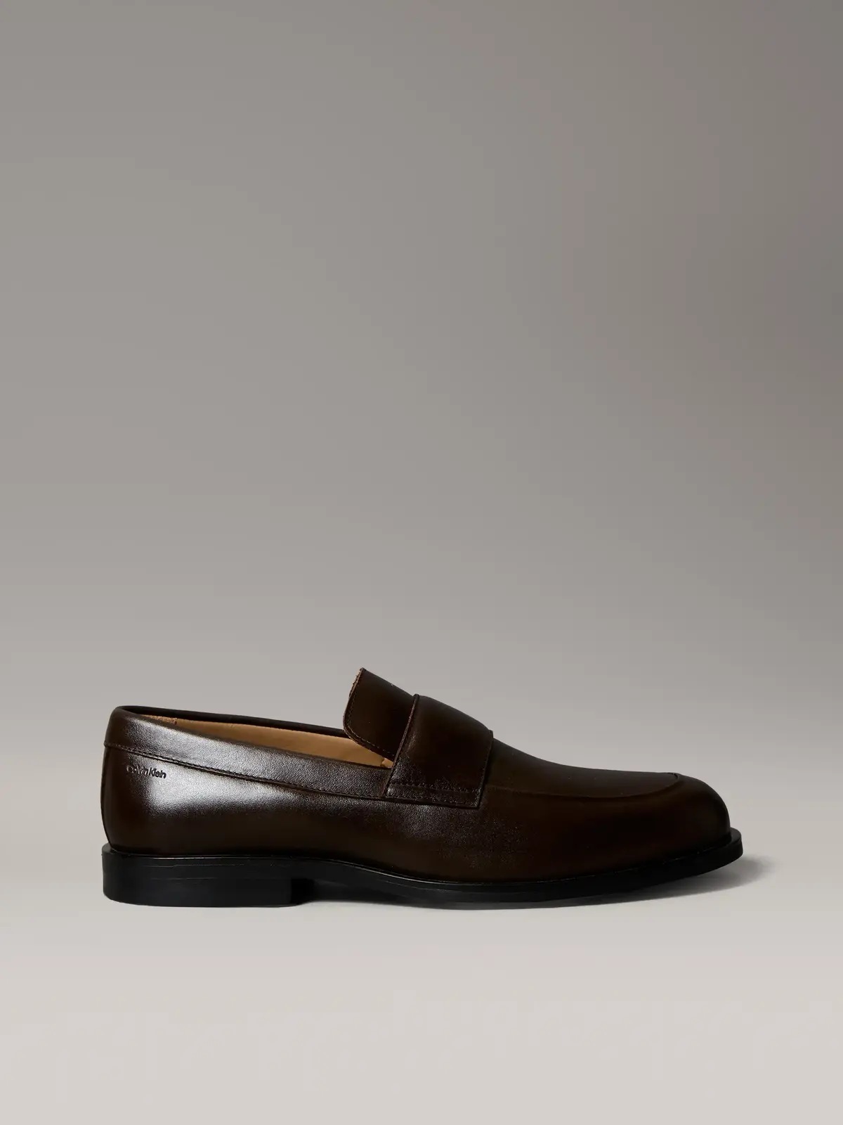 Calvin Klein ESS RUBBER BAND LOAFERS Kahverengi Erkek Loafer Ayakkabı
